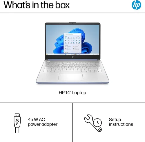 Miniatura 9 de HP Pavilion Laptop 2026 Notebook para estudiantes y trabajo remoto, Intel N150, 8 GB de RAM, 128 GB de almacenamiento, tarjeta SD de 256 GB, ligera