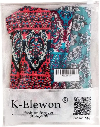 Miniatura 11 de K-Elewon Paquete de 3 diademas elásticas anchas para mujer, bandas para el cabello para yoga, deportes