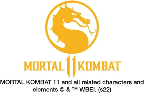Miniatura 4 de GRAPHICS & MORE Placa de matrícula de metal con logotipo de lava 11 de Mortal Kombat