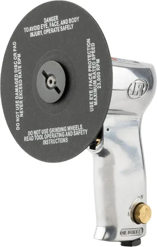 Miniatura 6 de Ingersoll Rand 318-B - Pulidora vertical neumática y tampón, almohadilla de 7", 2000 RPM, 1 HP