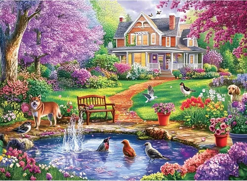 Miniatura 10 de Rompecabezas de 500 piezas para adultos, colorido rompecabezas de flores de mariposa para adultos mayores, arte de papel de mariposa vívido
