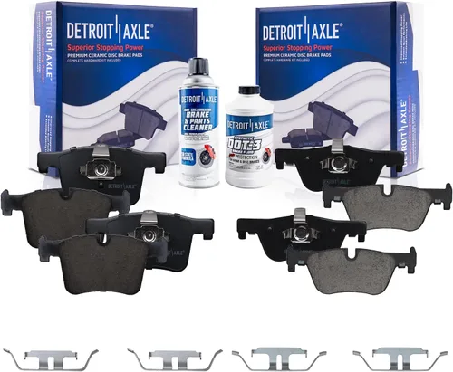 Miniatura 23 de Detroit Axle - Zapatas de freno traseras para Dodge Ram 1500 Buick Century LeSabre Roadmaster Cadillac Brougham Fleetwood DeVille Chevrolet Caprice