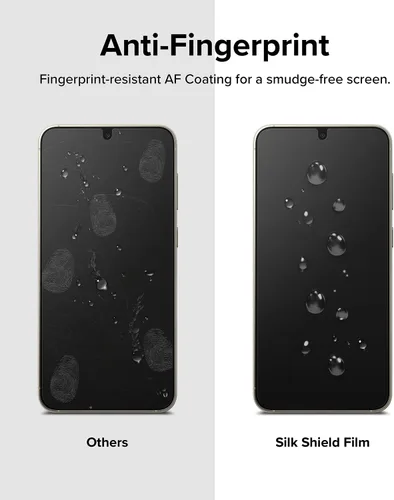 Miniatura 6 de Ringke Película protectora de seda [2 unidades] Compatible con Samsung Galaxy S23 Plus 5G, película protectora multicapa de calidad premium