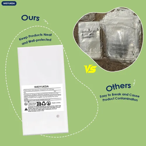 Miniatura 5 de Bolsas de celofán transparente de 2 x 3 pulgadas, 200 unidades, 0.109 in de grosor, bolsas de plástico pequeñas para joyas, golosinas, dulces