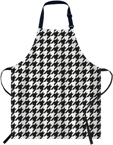Miniatura 16 de oFloral Delantal de campo de fútbol americano y pelota, unisex, ajustable, delantal de chef de cocina, delantal para mujeres y hombres para cocina