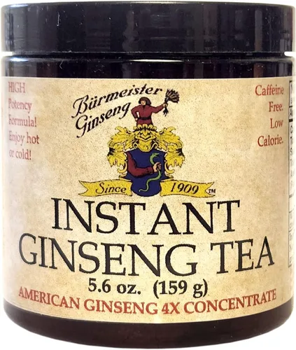 Miniatura 8 de Burmeister Ginseng Té suelto de ginseng americano cultivado en Wisconsin, paquete de 1 oz, aumenta la energía, afronta el estrés