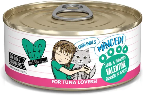 Miniatura 11 de Weruva BFF - Comida húmeda natural picada para gatos, atún y tilapia en pareja en gelatina, lata de 3 oz, paquete de 24