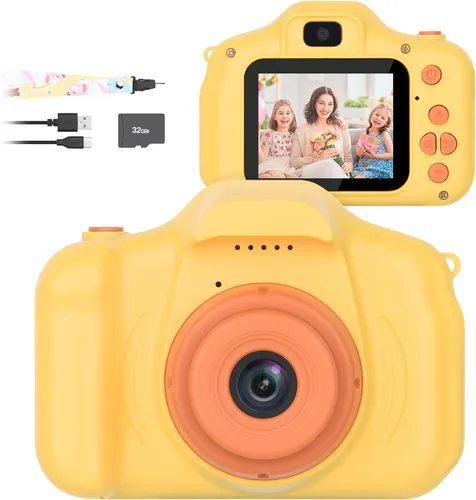 Miniatura 9 de Mafiti Cámara para Niños, Cámara Digital Mini Selfie de 26MP HD para Niños, Cámara para Niños Pequeños de Vídeo 1080P, Juguete al Aire Libre