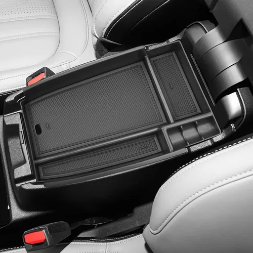 Miniatura 12 de SHAOHAO para Ford Maverick 2024 2025 Organizador de Consola Central, Compatible con Accesorios Ford Maverick 2022 2023 2024 2025 XL, XLT, Lariat