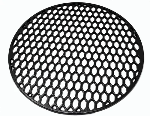 Miniatura 3 de Rejilla de hierro fundido para parrilla Weber de 22 pulgadas. Funciona con hervidor de agua Weber. Weber Performer, parillas barril.