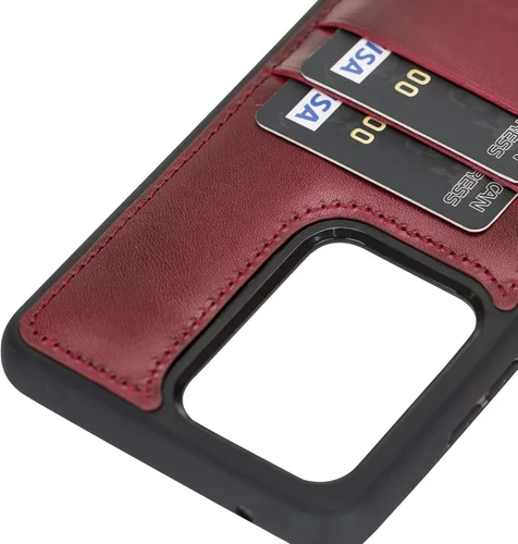 Miniatura 111 de Venito Capri - Funda de piel tipo cartera compatible con Samsung Galaxy Note 10 Plus (6,8 pulgadas), extra segura, con bloqueo RFID y cubierta