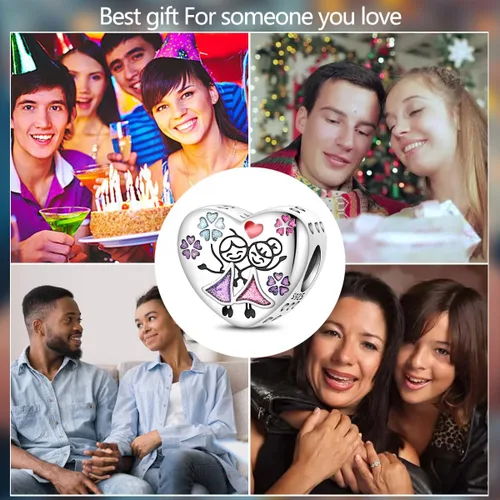 Miniatura 65 de LIGHTDOG Abalorios de plata de ley 925 para pulseras Pandora, collares para mujer, cuentas colgantes, cuentas de joyería, regalos para mujeres