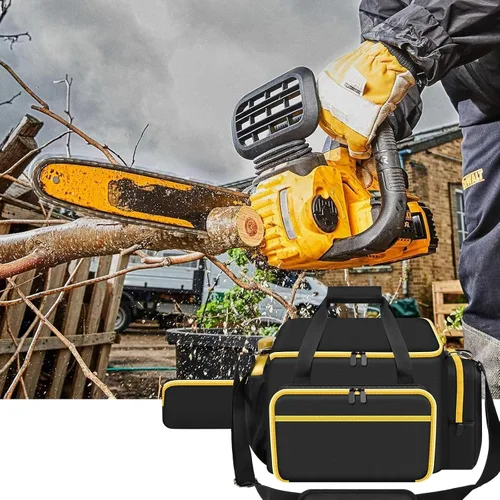 Miniatura 7 de SAIKA Funda para motosierra compatible con DEWALT 20V, para EGO, para Greenworks para CRAFTSMAN de 10/12 pulgadas, motosierra inalámbrica con bolsa