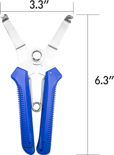 Miniatura 5 de IRONSTAR Abrazaderas de resorte de inglete para carpintería, incluye 8 abrazaderas de resorte