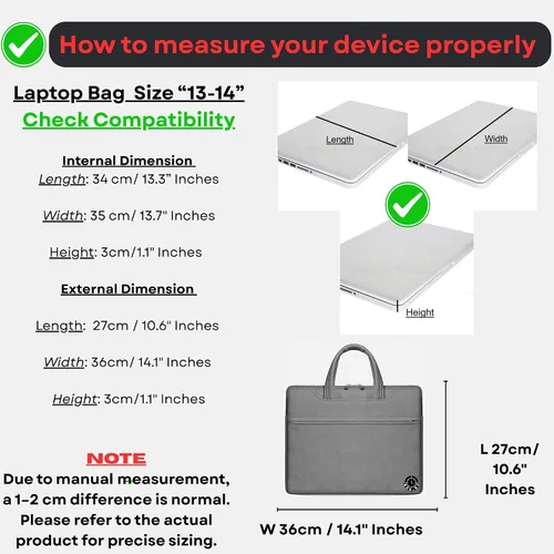Miniatura 9 de Bolsa de mensajero multifuncional azul para portátil de 13-14 pulgadas solo MacBook Air Pro M1 M2 M3 HP Envy x360 Spectre Lenovo IdeaPad ThinkPad