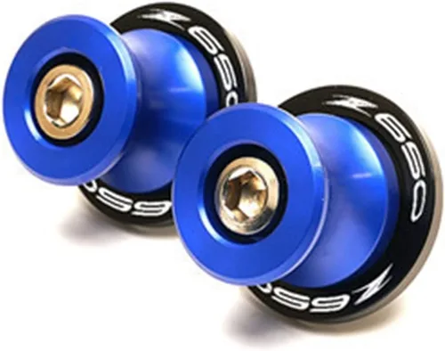 Miniatura 17 de Tornillos de soporte deslizante para carretes de basculante CNC de motocicleta de 0.315 in para Kawasaki Z900 Z 900 Z650 Z 650 2017-2022 2021 2020
