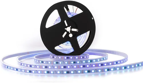 Miniatura 3 de WS2811 Tira de luz LED direccionable de píxeles SMD 5050 RGB Color de ensueño LED Pixel RGB tira no impermeable DC12V