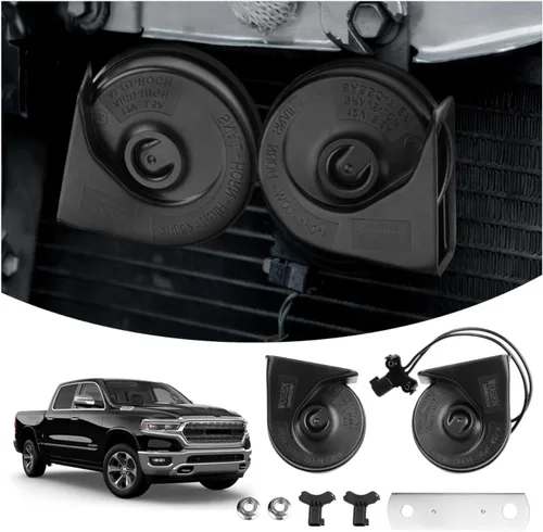 Miniatura 10 de Autorder Kit de bocina de coche para Toyota RAV4 2025 2024 2023 2022 2021 2020 2019 Accesorios 12V Bocina de caracol impermeable de tono alto bajo