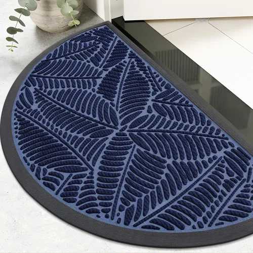 Miniatura 19 de Colorxy Tapete Impermeable para Puerta, Tapete Interior Frontal de Goma Natural Resistente, Tapetes para Puerta de Perfil Bajo Antideslizante