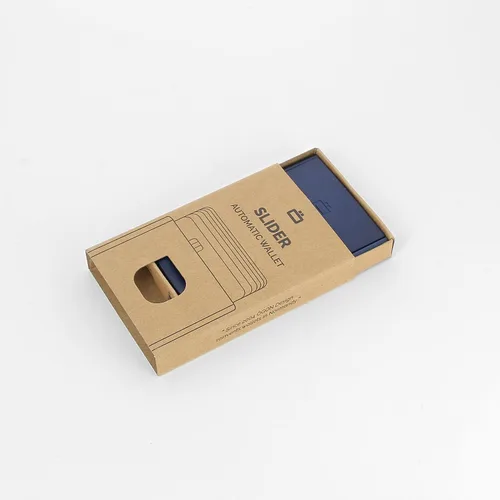 Miniatura 30 de ÖGON -DESIGNS- Tarjetero automático de aluminio, protección RFID contra fraude y desmagnetización, cartera delgada y minimalista para hombres