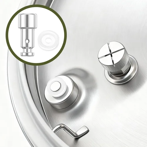 Miniatura 7 de Sello de válvula de flotador para piezas de repuesto de olla instantánea con junta de 10 selladores Pressure Cooker Silicone Pressure Valve