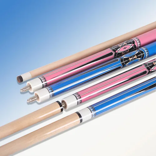 Miniatura 5 de 48 Inch Maple Cue Stick, Short Pool Cue Stick for Beginners, Canadian Maple Billiard Cues for Limited Spaces, 48 inch Junior Size Cue with Premium