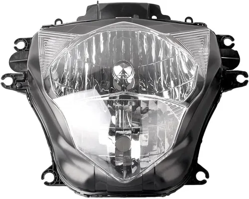 Miniatura 15 de Conjunto de faros delanteros de motocicleta compatible con Honda CBR1000RR 2004 2005 2006 2007 motocicleta plástico faro delantero faro delantero
