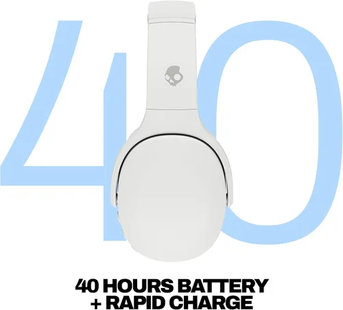 Miniatura 3 de Skullcandy Crusher Evo - Auriculares inalámbricos Bluetooth con graves multisensoriales, aislamiento de ruido, ajuste sobre la oreja, hasta 40 horas