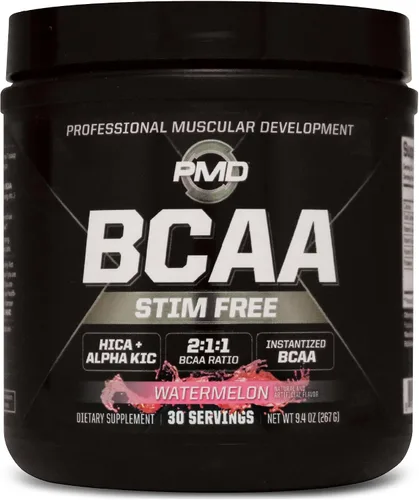 Miniatura 12 de PMD Sports BCAA - Aminoácidos sin estimulación – Mejor rendimiento de entrenamiento, recuperación mejorada, energía diaria, constructor muscular