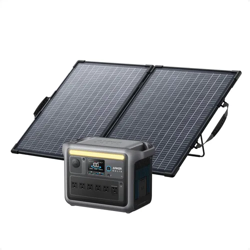 Miniatura 17 de Anker SOLIX C1000 Estación de energía portátil, generador solar de 1800 W (pico de 2400 W), carga completa en 58 minutos, batería LiFePO4 de 1056