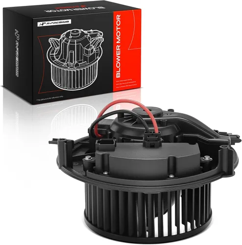 A-Premium Conjunto de resistencia y motor de ventilador de calefactor HVAC delantero compatible con vehículos Audi y Volkswagen, Golf, e-Golf, Golf