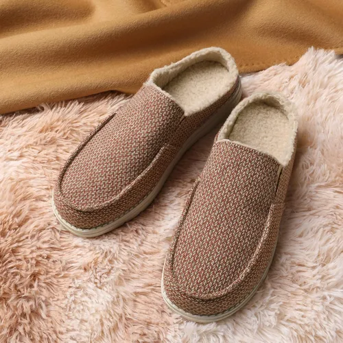 Miniatura 5 de Bruno Marc Pantuflas cómodas y mullidas para mujer, de piel sintética, para interiores y exteriores