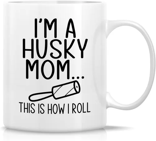 Miniatura 102 de Retreez - Taza divertida con texto en inglés "Funny Cute Golden Retriever Don't Stop Retrievin' Dog Lover", 325 ml, tazas de café de cerámica