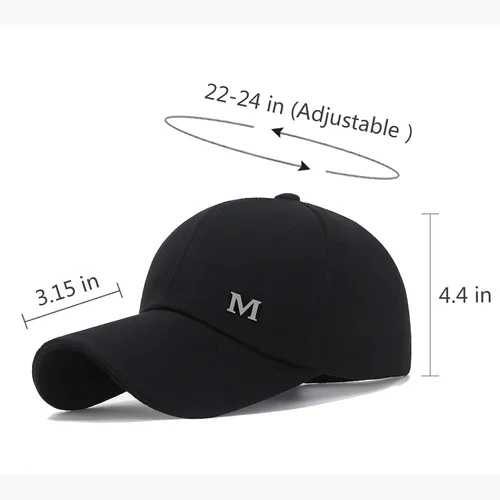 Miniatura 2 de Gorra de béisbol para hombres y mujeres, gorra de camionero ajustable para actividades al aire libre para todas las estaciones, sombrero para papá
