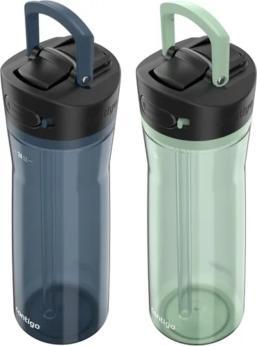 Miniatura 4 de Contigo Ashland 2.0 AUTOSPOUT Botella de agua, 24 onzas, arándano; Agave (paquete de 8)