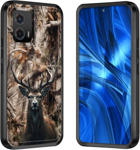 Miniatura 189 de Funda para Moto G 5G 2023, [probada en caídas de grado militar], resistente, resistente, resistente, a prueba de golpes, funda protectora