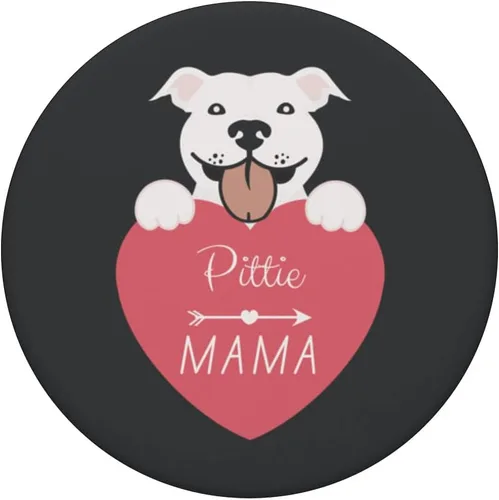 Miniatura 3 de Pittie Mama Regalos para mamá Pitbull, mamá Pit Bull Mom PopSockets intercambiables PopGrip