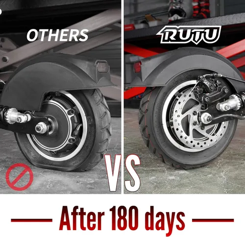 Miniatura 4 de RUTU Tubos interiores de 10 x 2.50 pulgadas, juego de tubos para scooter de 10 pulgadas, compatible con scooter eléctrico, scooters y tableros