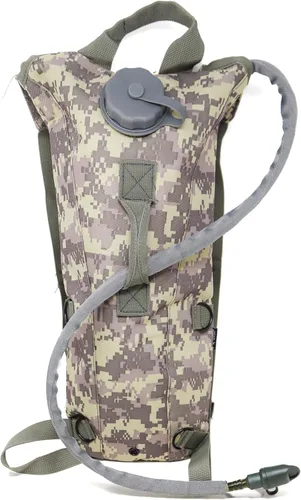 Miniatura 13 de M MCGUIRE GEAR Hydration Backpack, with 3L/100 oz. Hydration Pack, Water-Resistant Nylon Hiking Pack with Water Bladder for Running, Cycling, and