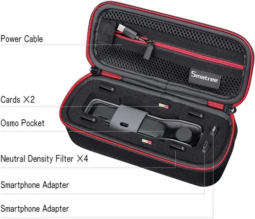 Miniatura 2 de Smatree Estuche rígido compatible con DJI Osmo Pocket 2/DJI Osmo Pocket (XS)