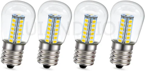 Miniatura 11 de Ruiandsion Bombilla LED E17 para refrigerador, CA 110 V, blanco, 2835 25SMD, bombilla transparente para congelador, techo, lámpara de iluminación
