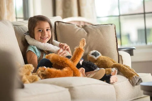 Miniatura 5 de Wild Republic Juguete de peluche de mono, animal de peluche, juguete de peluche, regalos para niños, colgante, 22 pulgadas