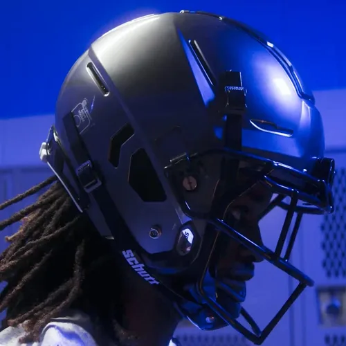 Miniatura 5 de Schutt F7 2.0 Casco de Fútbol Americano Universitario - Hombres, Niños (14+) - Blanco Brillante Moldeado, Negro - Mediano - Fútbol NCAA - Exterior