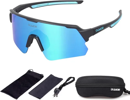 Gafas de ciclismo polarizadas para hombres, mujeres y jóvenes, UV400, gafas de sol para bicicleta de montaña, MTB, correr, pesca, béisbol
