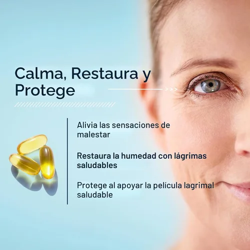 Miniatura 3 de De3 Dry Eye Ultra Pure rTG Omega 3 - Apoyo para Ojos Secos - 2400 mg EPA y DHA - Nuevo y Mejorado-Sin Eructos-3 por día porción, suministro de 1 mes