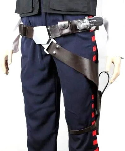 Miniatura 3 de Han Solo Blaster funda de cuero para cinturón + droid Caller Costume Set Star Wars bolsa