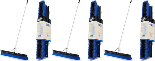 Miniatura 15 de SPARTA Sweep - Barrido completo de piso con escobilla de goma para catering, bufés, restaurantes, acero inoxidable, 24 pulgadas, color azul, paquete