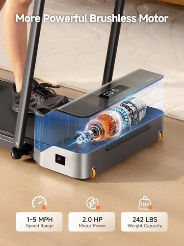 Miniatura 3 de WalkingPad Foldable Walking Pad with Handle Bar, Treadmill for Home Office, Under Desk Treadmill with Adaptive Speed Control, Compact Design for