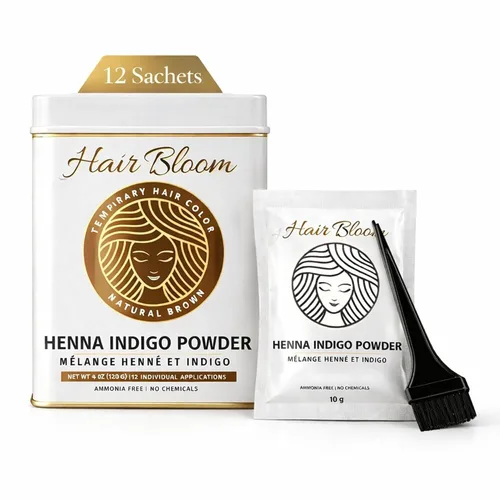 Miniatura 10 de Tinte Pride Of India para el cabello, en polvo, de hierbas y de 8.5 onzas