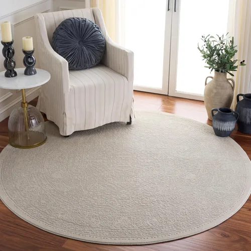 Miniatura 20 de SAFAVIEH Alfombra de área de 8 x 10 pies - Colección Reflection - Grande - Beige y crema, no desprende pelusa y es fácil de limpiar, ideal para sala